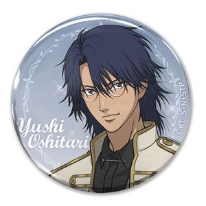 新テニスの王子様 描き下ろし 忍足侑士 65mm缶バッジ (キャラクターグッズ)