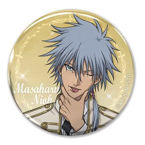 新テニスの王子様 描き下ろし 仁王雅治 65mm缶バッジ (キャラクターグッズ)