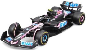 BWT アルピーヌ F1チーム A524 (2024) No,10 P.ガスリー (ウィンドウボックス) (ミニカー)
