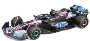 BWT アルピーヌ F1チーム A524 (2024) No,31 E.オコン (ウィンドウボックス) (ミニカー)