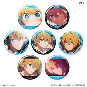 【推しの子】 だけ缶 アクアだけトレーディング缶バッジ (7個セット) (キャラクターグッズ)