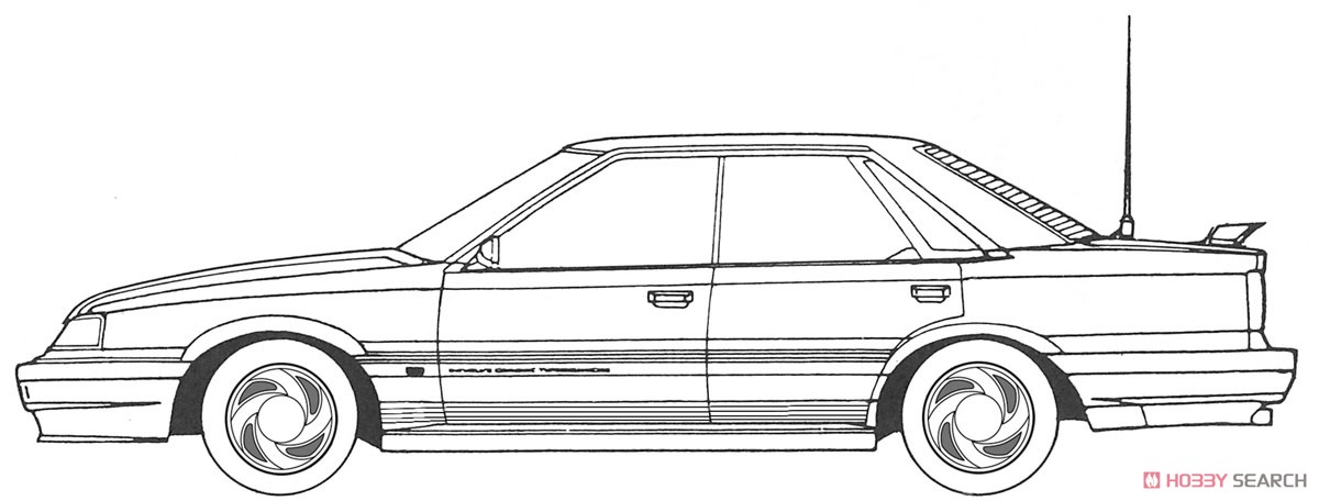 7th Skyline 4door H.T GTS (High Society Car Version) (Model Car) その他の画像1