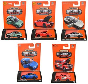Matchbox Moving Parts Assort 985A (Set of 8) (Toy) (Diecast Car)
