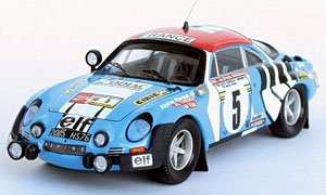 アルピーヌ・ルノー A110 1975年 東アフリカサファリラリー #5 J.L. Therier/Michel Vial (ミニカー)