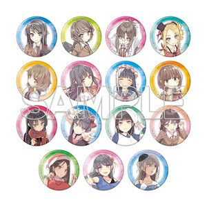 電撃文庫「『青春ブタ野郎』シリーズ」10周年記念トレーディング缶バッジ Ver.カバービジュアル (単品) (キャラクターグッズ)
