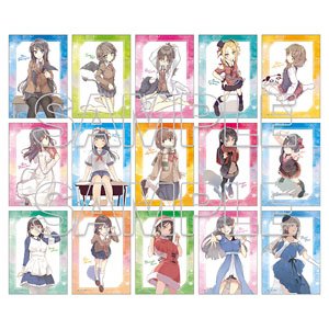 電撃文庫「『青春ブタ野郎』シリーズ」10周年記念トレーディングステッカー Ver.カバービジュアル (単品) (キャラクターグッズ)