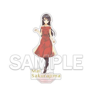 電撃文庫「『青春ブタ野郎』シリーズ」10周年記念アクリルフィギュア Ver.レッドドレス (キャラクターグッズ)