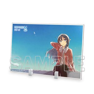 電撃文庫「『青春ブタ野郎』シリーズ」10周年記念ビッグアクリルプレート H (キャラクターグッズ)