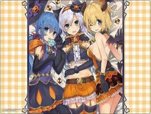 ブシロード ラバーマットコレクション V2 Vol.1586 富士見ファンタジア文庫 ロクでなし魔術講師と禁忌教典『システィーナ&ルミア&リィエル』ハロウィンver. (カードサプライ)