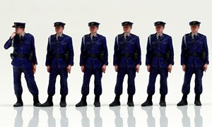 機動警察パトレイバー×figreal 1/60スケールフィギュア 警察官6体セット (完成品)