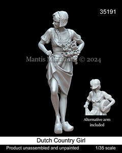 Dutch Country Girl (Plastic model)