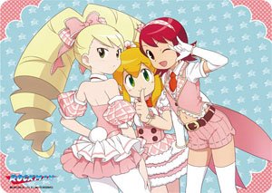 キャラクター万能ラバーマット ロックマン アイドル 「ロール・メイル・ルナ」 リバイバル (キャラクターグッズ)