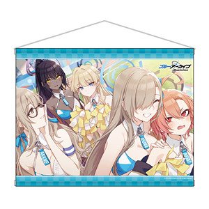 ブルーアーカイブ -Blue Archive- 描き下ろしB2タペストリー 3.5th Anniversary POP UP STORE C&C (キャラクターグッズ)