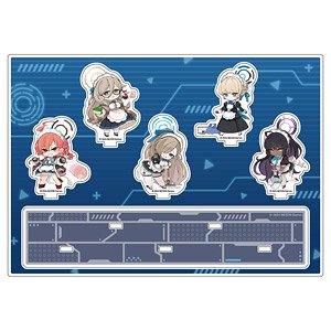 ブルーアーカイブ -Blue Archive- ミニキャラアクリルジオラマ 3.5th Anniversary POP UP STORE C&C (キャラクターグッズ)