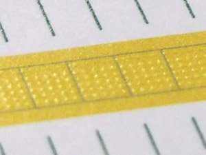 1/80(HO) Tactile Paving Sticker Platform Edge Warning Block (Model Train)