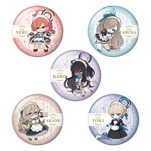 ブルーアーカイブ -Blue Archive- トレーディングミニキャラ缶バッジvol.1 3.5th Anniversary POP UP STORE (5個セット) (キャラクターグッズ)