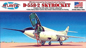 D-558-2 SKYROCKET with Swivel Stand (Plastic model)