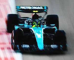 Mercedes-AMG PETRONAS Formula One Team No.44 F1 W15 E Performance 6th Singapore GP 2024 Lewis Hamilton (Diecast Car)
