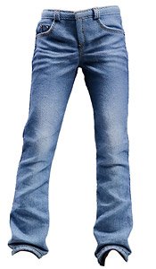 VS Toys 1/6 Outfit Realistic Jeans Men`s Light Blue (Fashion Doll)
