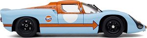 Porsche 910 Gulf B&O 1967 Vintage Racing (Diecast Car)