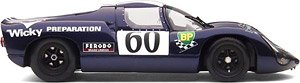 Porsche 910 1970 Le Mans 24h Race #60 Willy Meier / Daniel Rouveyran (Diecast Car)