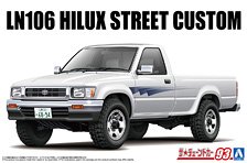 LN106 Hilux Longbed Street Custom `94 (Toyota) (Model Car)