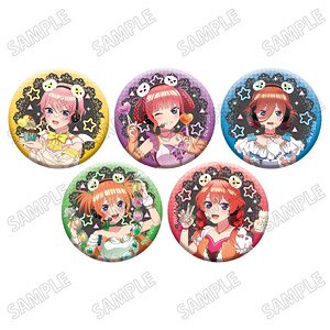 TVスペシャルアニメ「五等分の花嫁*」 描き下ろし缶バッジコレクション (5個セット) (キャラクターグッズ)