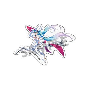 Racing Miku 2024 Key Visual 2 Ver. Acrylic Sticker (Anime Toy)