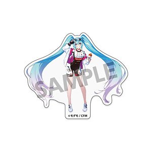 Racing Miku 2024 JCL TEAM UKYO Support Ver. Acrylic Sticker (Anime Toy)