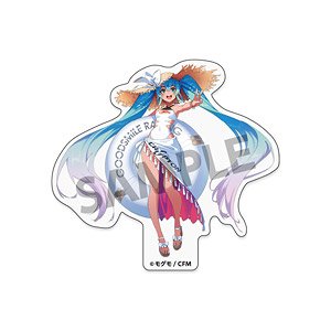 レーシングミク 2024 Tropical Ver. アクリルステッカー (キャラクターグッズ)