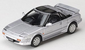 トヨタ MR2 1600G-LIMITED SUPER CHARGER 1988 T BAR ROOF シルバーメタリック / カスタムカラー (ミニカー)