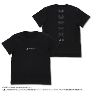 Play Station Controller T-Shirt for Play Station Black M (Anime Toy)