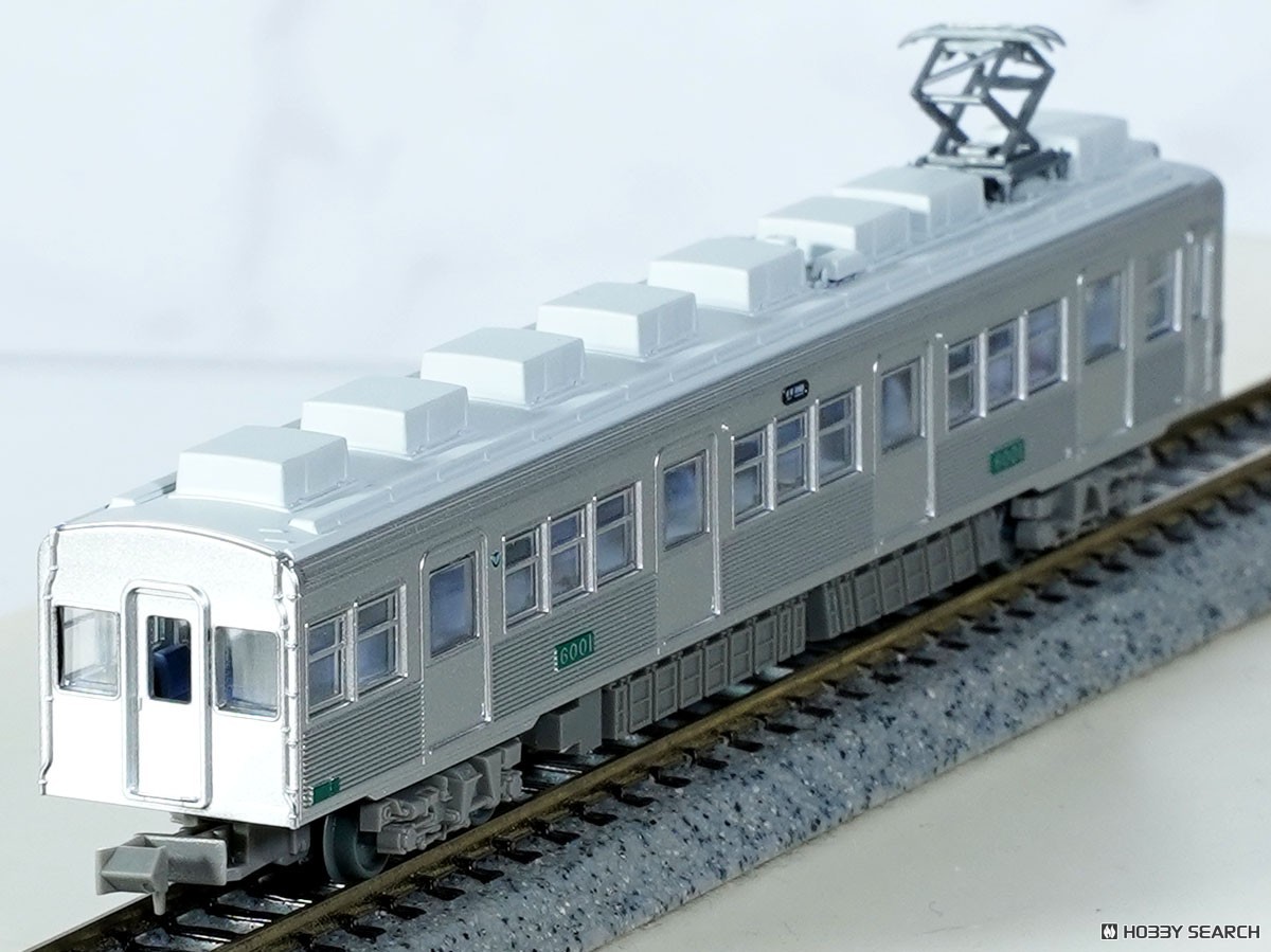 The Railway Collection Nankai Electric Railway Series 6000 (Revival Stainless Non Color) Four Car Set (4-Car Set) (Model Train) 商品画像4