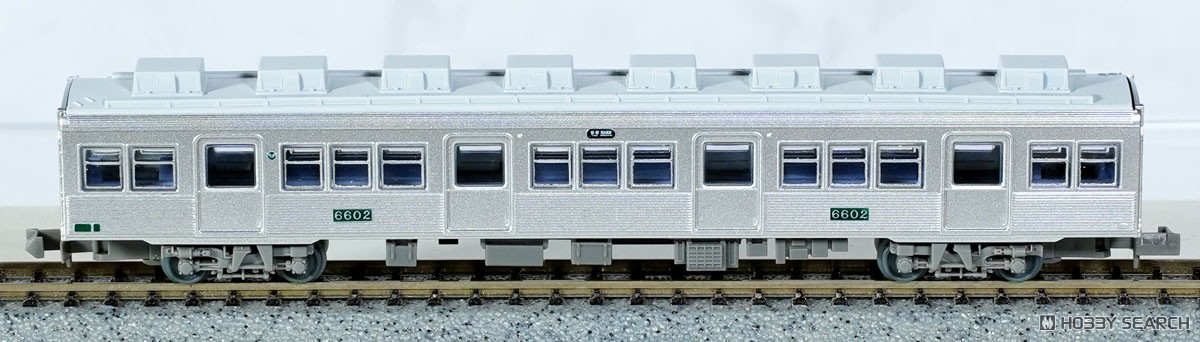 The Railway Collection Nankai Electric Railway Series 6000 (Revival Stainless Non Color) Four Car Set (4-Car Set) (Model Train) 商品画像6