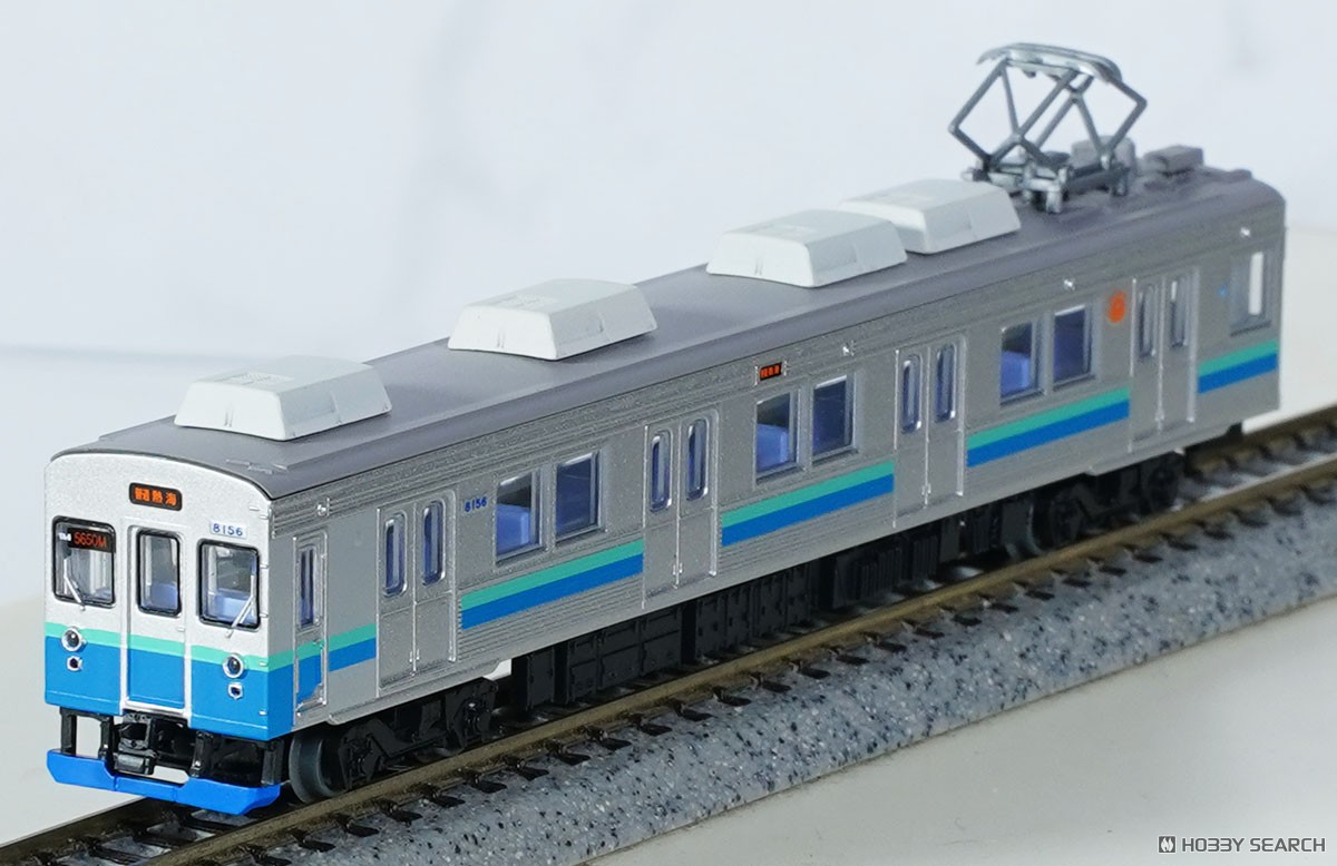The Railway Collection Izukyu Series 8000 (TA-6 Formation) Three Car Set E (3-Car Set) (Model Train) 商品画像3