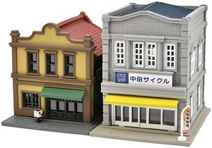 The Building Collection 188 Coffee Shop,Cycle Shop (Model Train)