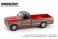 1972 Chevy Cheyenne C10 Short Bed - Ruby Red and Gunmetal Gray (ミニカー) 商品画像1 サムネイル