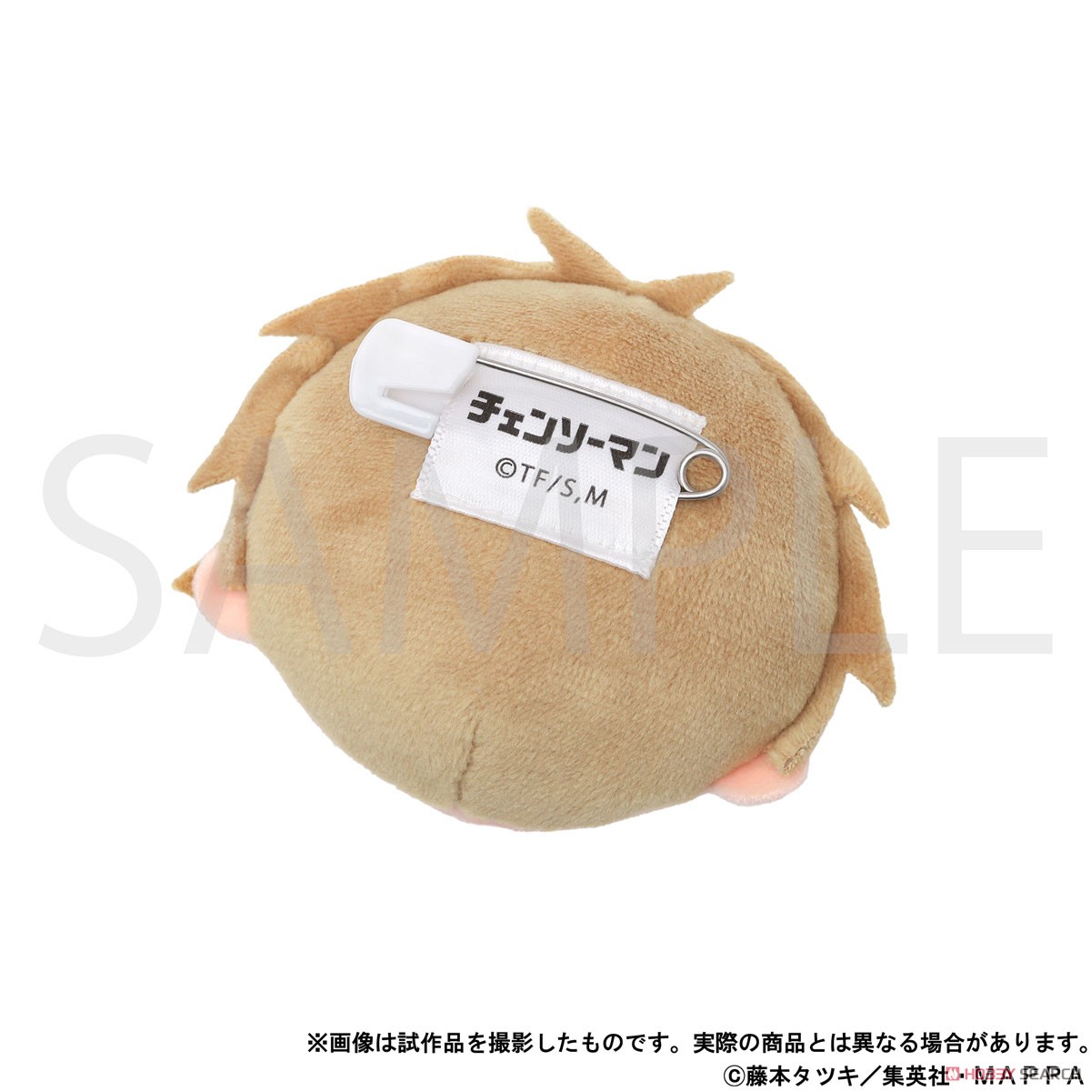 チェンソーマン ぬいフェイスバッジ デンジ (キャラクターグッズ) 商品画像2