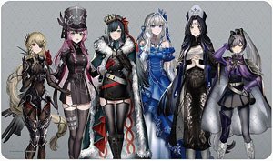 Tower of Fantasy(幻塔) がわこさんイラスト 集合 チェスver. マルチデスクマット (カードサプライ)