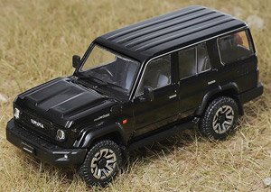 Toyota Land Cruiser 70 - (RHD) - Black (Diecast Car)