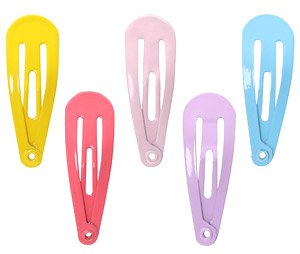 Doll Pattin Pin Set (Yellow, Pink, Light Pink, Light Purple, Light Blue Set) (Fashion Doll)