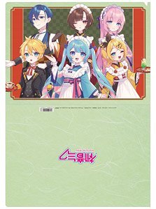 Hatsune Miku Series Clear File Japanese Style Cafe (Anime Toy)