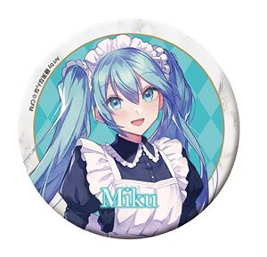 初音ミクシリーズ 缶バッジ A 初音ミク メイド＆執事 (キャラクターグッズ)