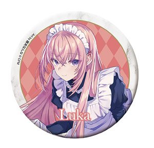 Hatsune Miku Series Can Badge D Megurine Luka Maid & Butler (Anime Toy)