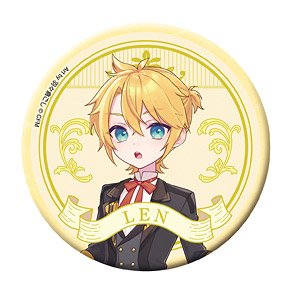 Hatsune Miku Series Can Badge C Kagamine Len Japanese Style Cafe (Anime Toy)