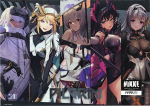 Goddess of Victory: Nikke A3 Metal Poster Pilgrim (Anime Toy)