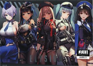 Goddess of Victory: Nikke A3 Metal Poster Elysion (Anime Toy)