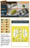 F-35A painting mask on `yellow kabuki paper` (for Tamiya) (Plastic model) 設計図1 Thumbnail