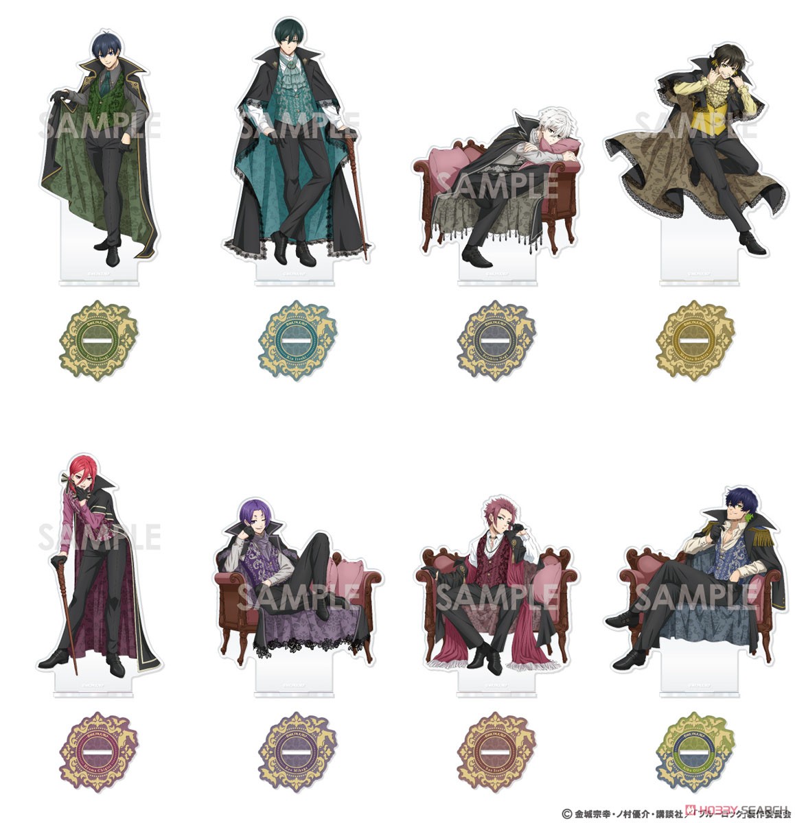 ブルーロック アクリルスタンド～Vampire～ 6.御影玲王 (キャラクターグッズ) その他の画像1