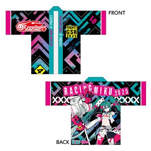 初音ミク GTプロジェクト レーシングミク 2025Ver. フルグラフィックハッピ (キャラクターグッズ)